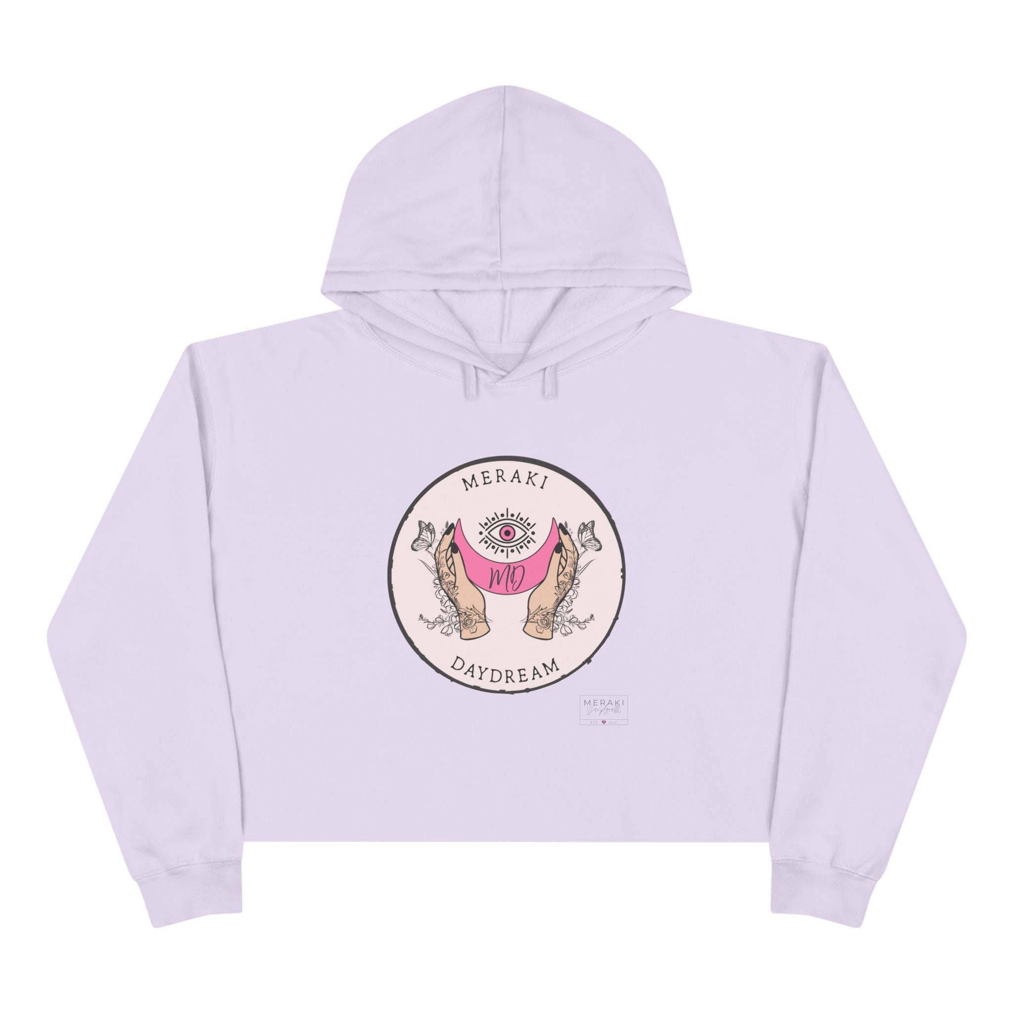 Meraki Daydream Logo Crop Hoodie