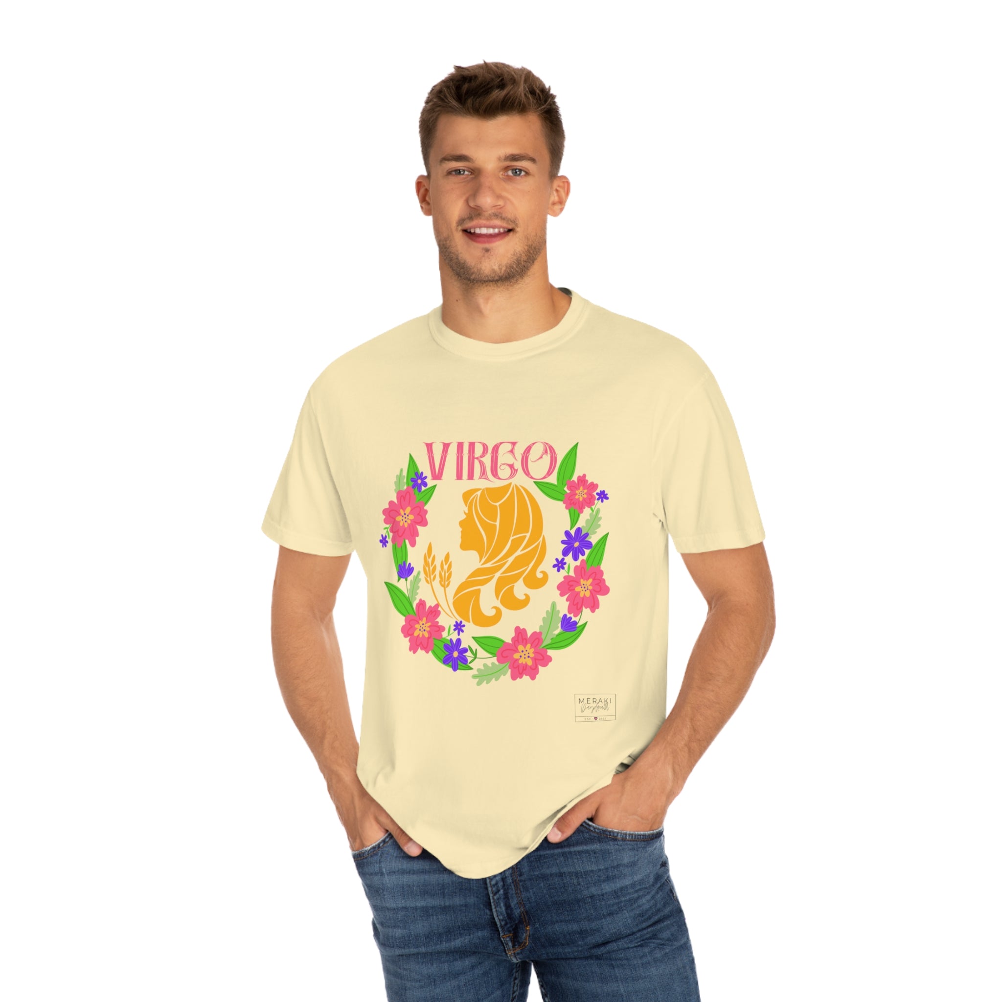 Unisex Virgo Zodiac Sign T-Shirt