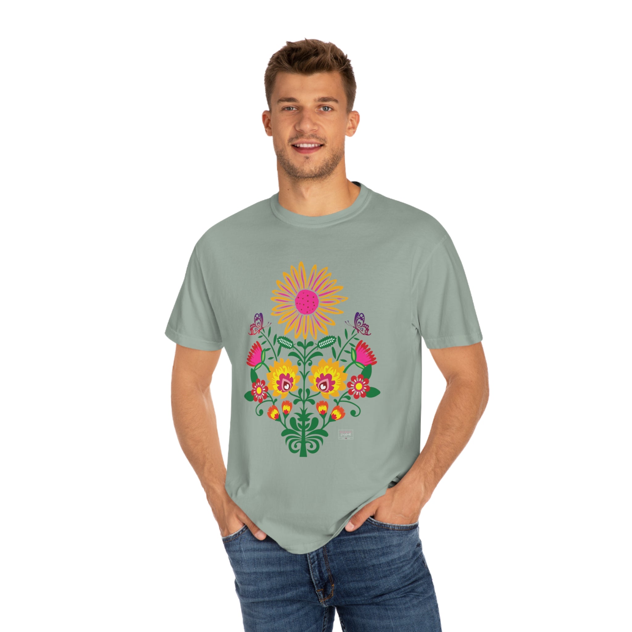 Unisex Psychedelic Flowers T-Shirt