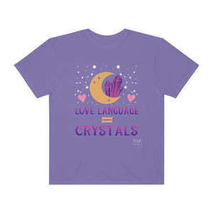 Unisex Love Language Crystals T-Shirt