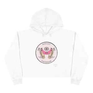 Sudadera corta con capucha y logotipo Meraki Daydream