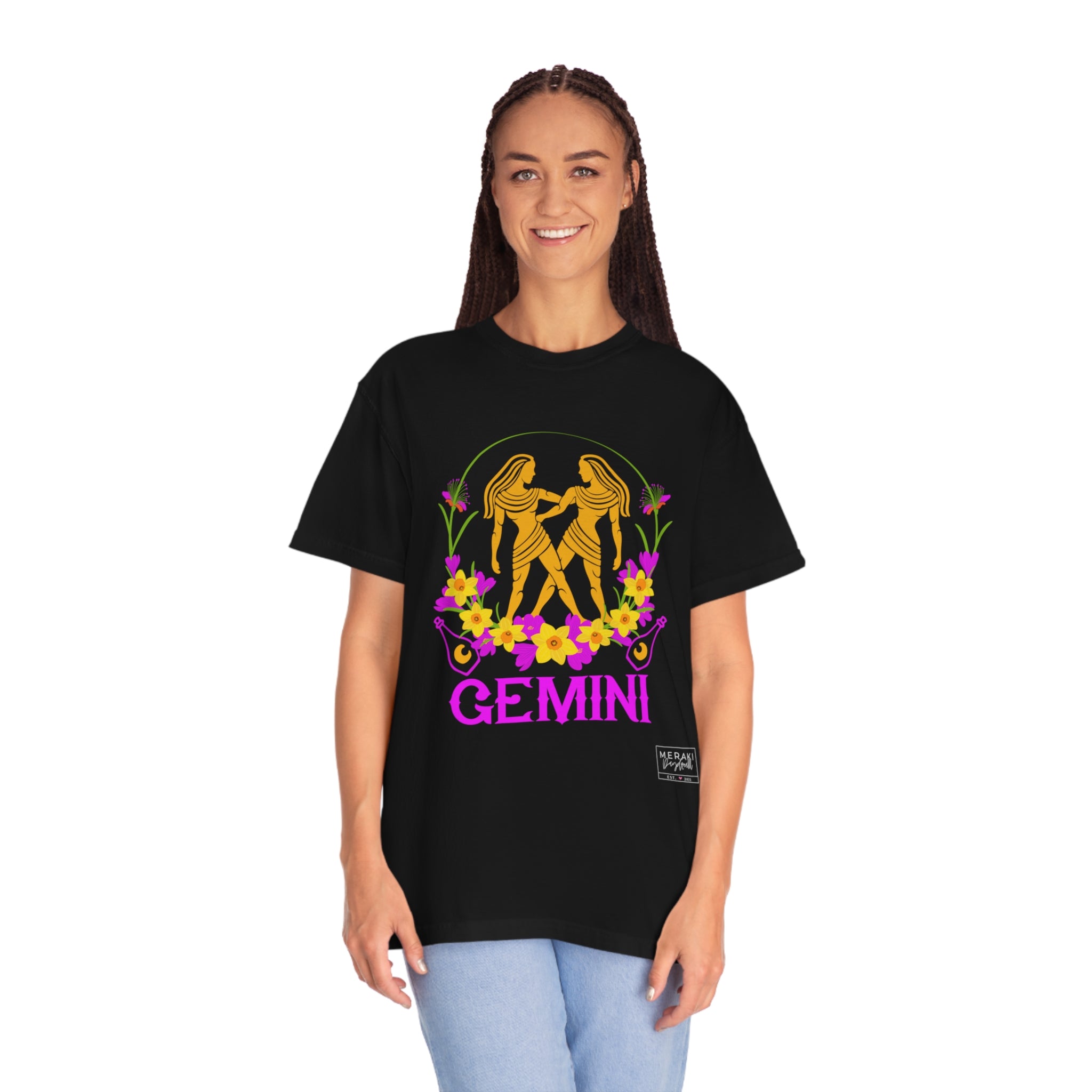 Unisex Gemini Zodiac Sign T-Shirt