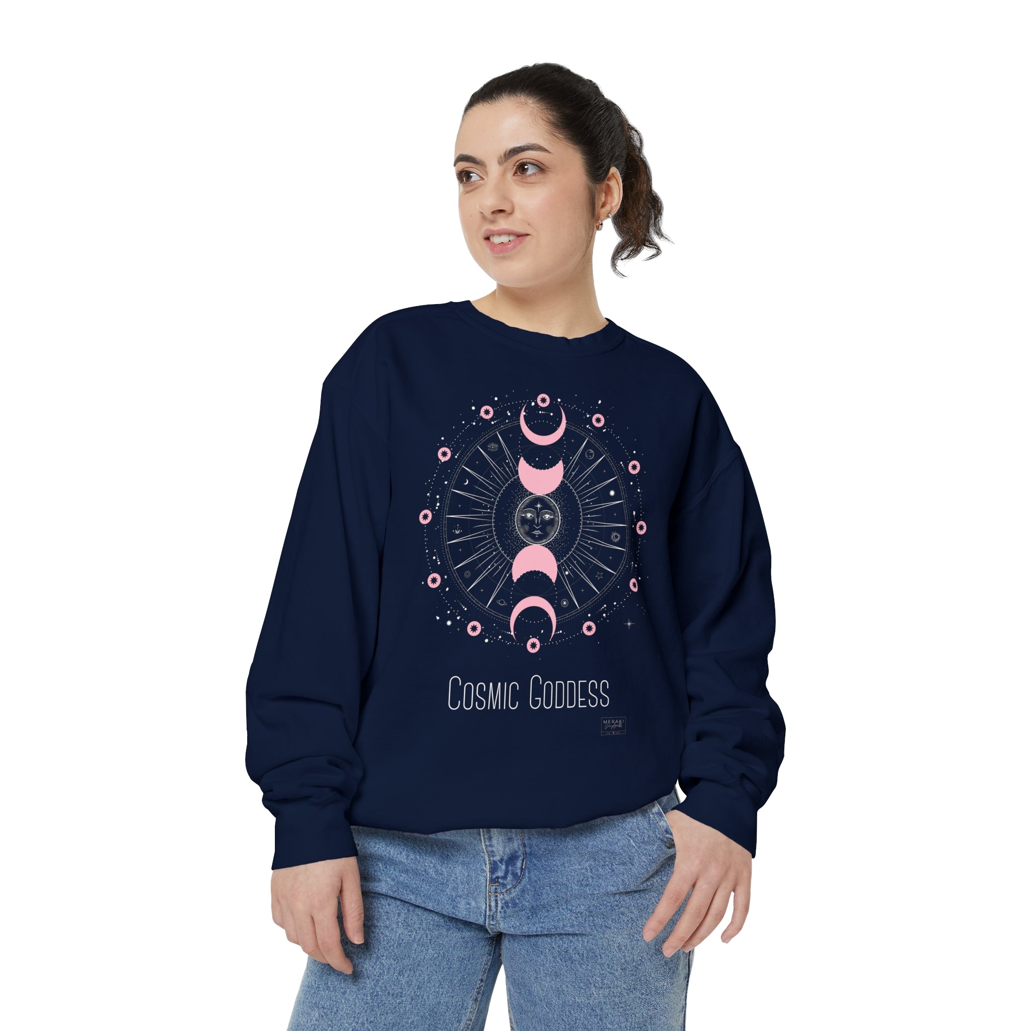 Unisex Cosmic Goddess Sweatshirt