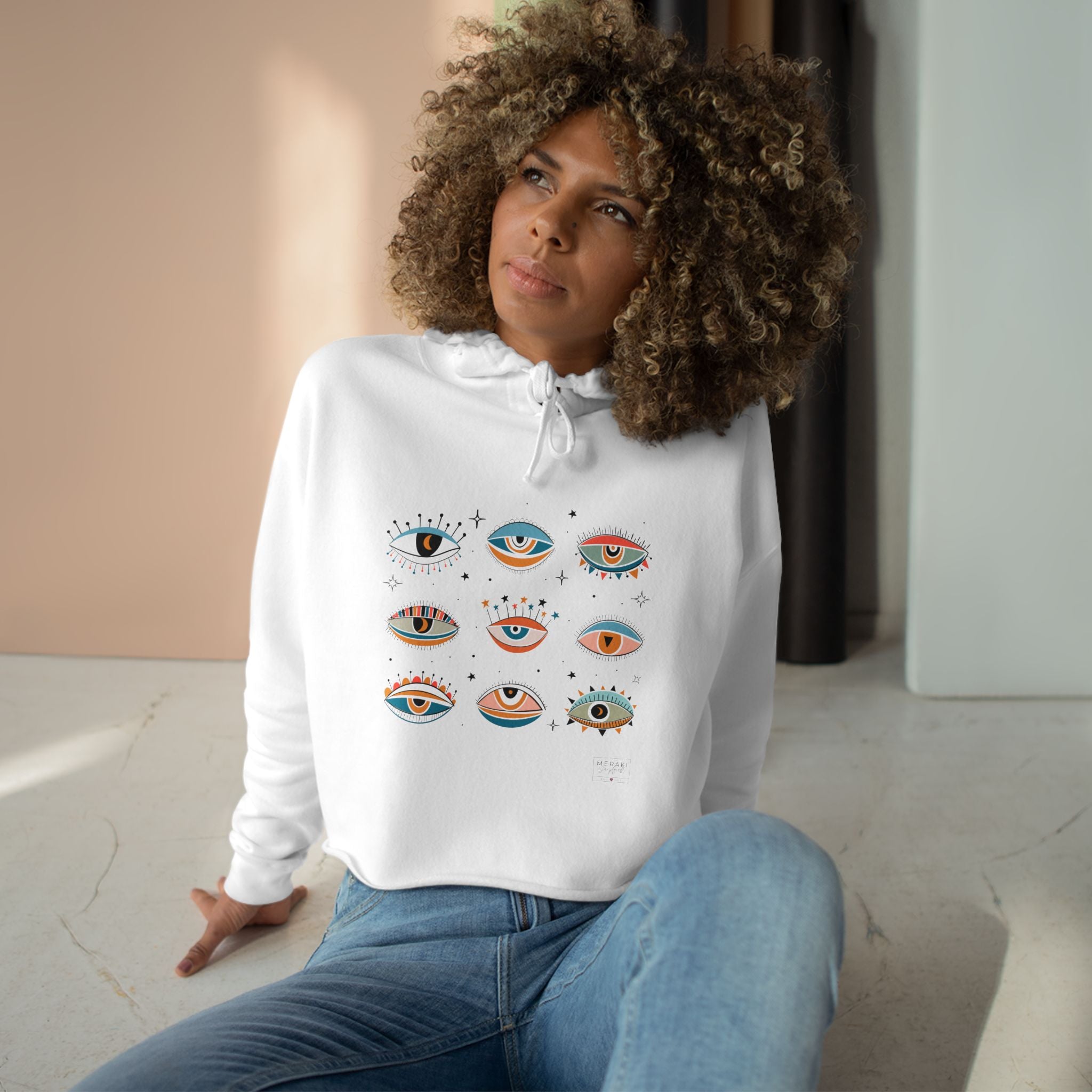 Third Eye Crop Hoodie