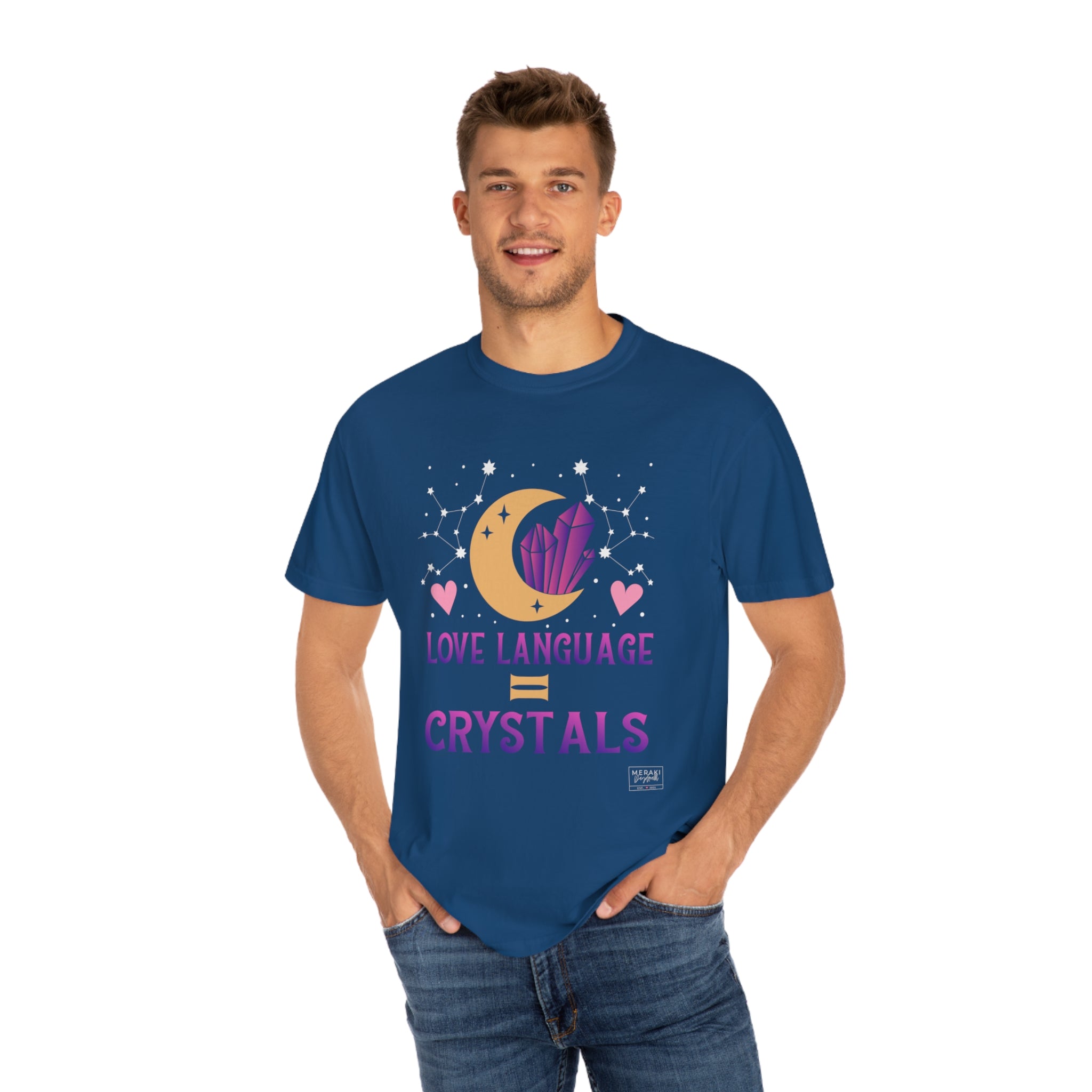 Unisex Love Language Crystals T-Shirt