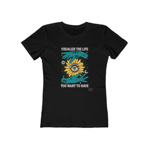 Visualize the Life Slim Fit Goddess T-Shirt