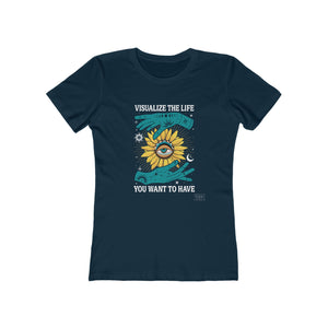 Visualize the Life Slim Fit Goddess T-Shirt