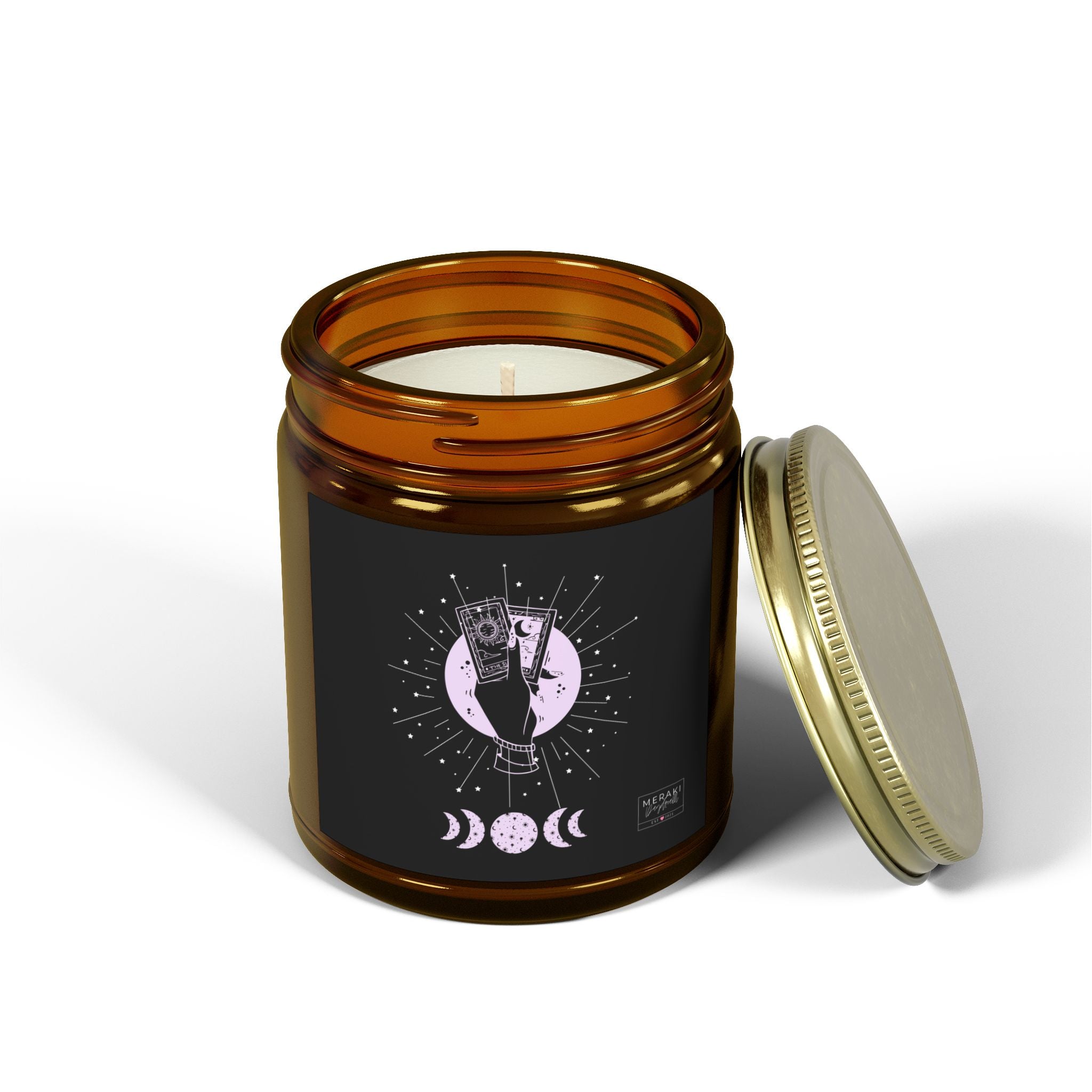 Fraser Fir ritual candle for tarot and reflection