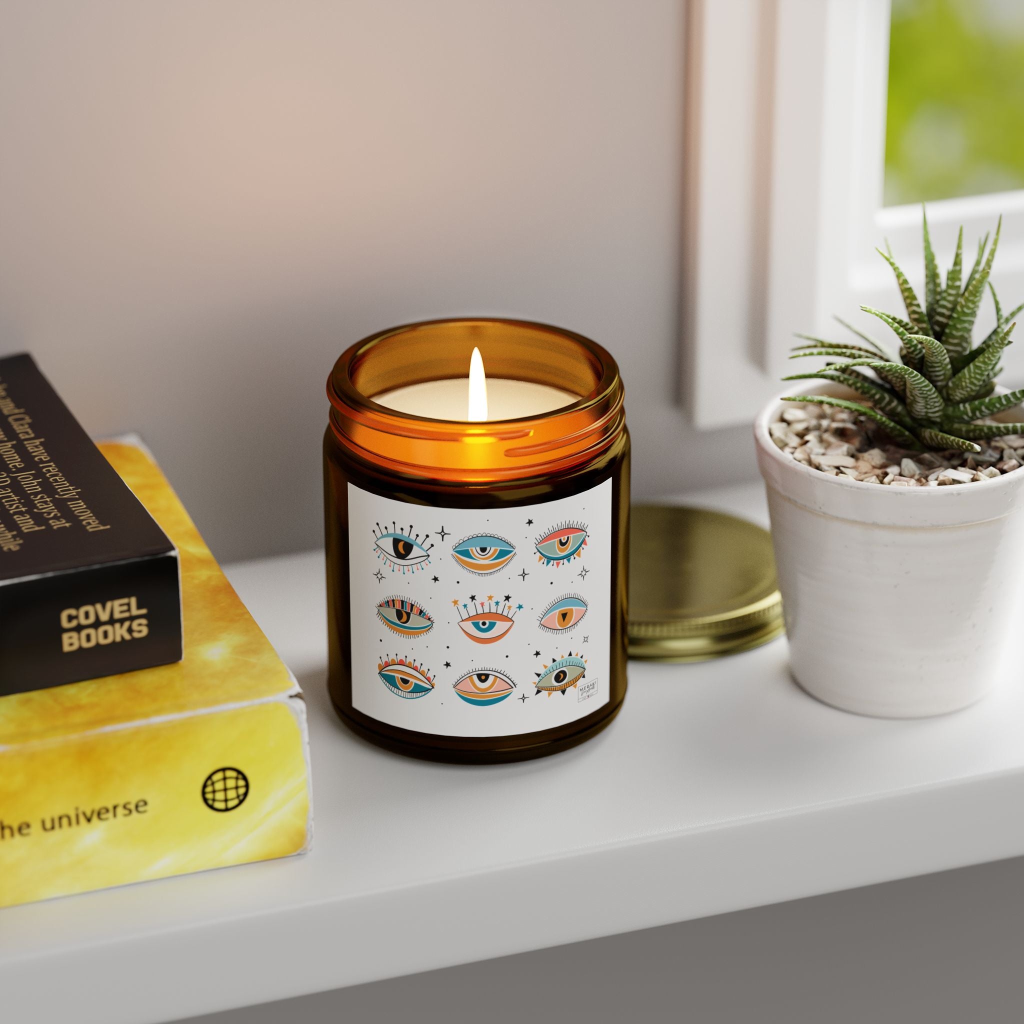 Lavender scented ritual candle by Meraki Daydream