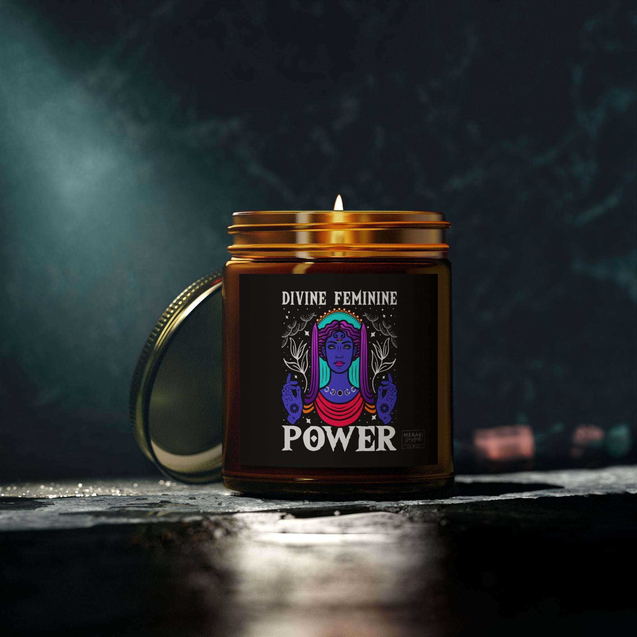 Spiritual self-leadership candle by Meraki Daydream