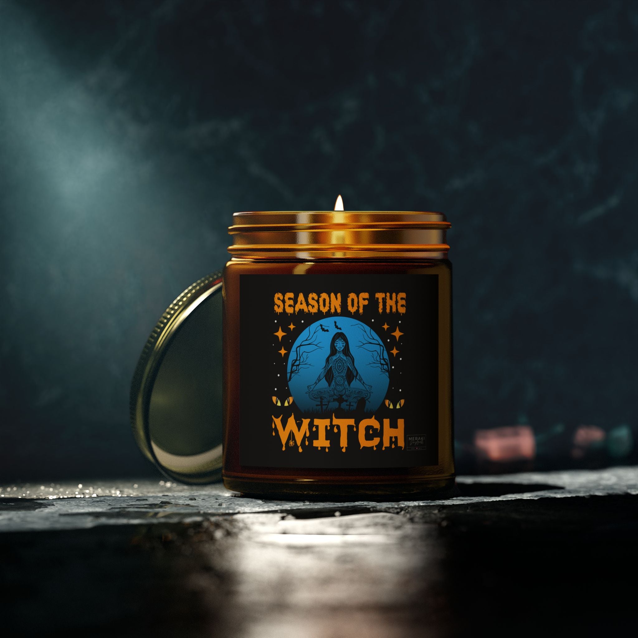 Witchy ritual candle for bold spiritual practice