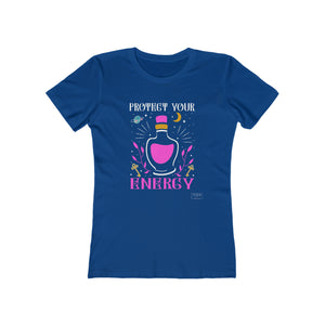 Slim Fit Protect Your Energy T-Shirt - Meraki Daydream