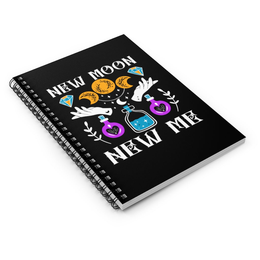 New Moon, New Me Journal - Meraki Daydream