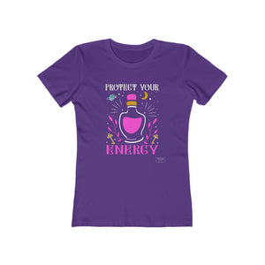 Slim Fit Protect Your Energy T-Shirt - Meraki Daydream