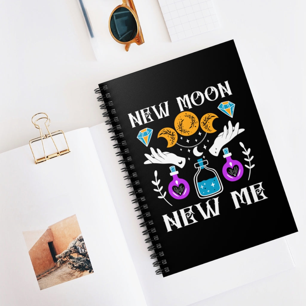 New Moon, New Me Journal - Meraki Daydream