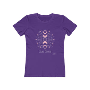 Slim Fit Cosmic Goddess T-Shirt - Meraki Daydream