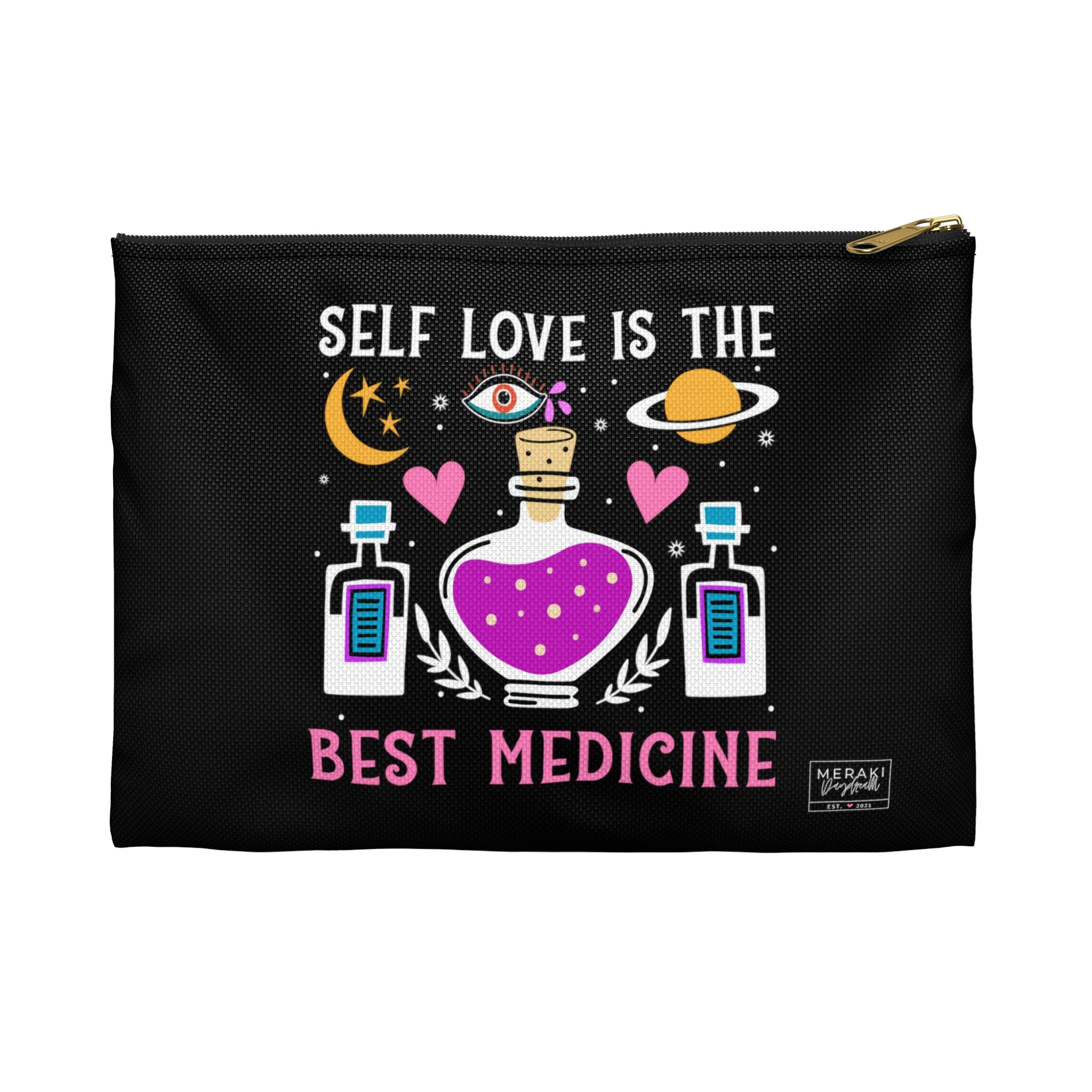 Self Love Medicine Accessory Pouch - Meraki Daydream