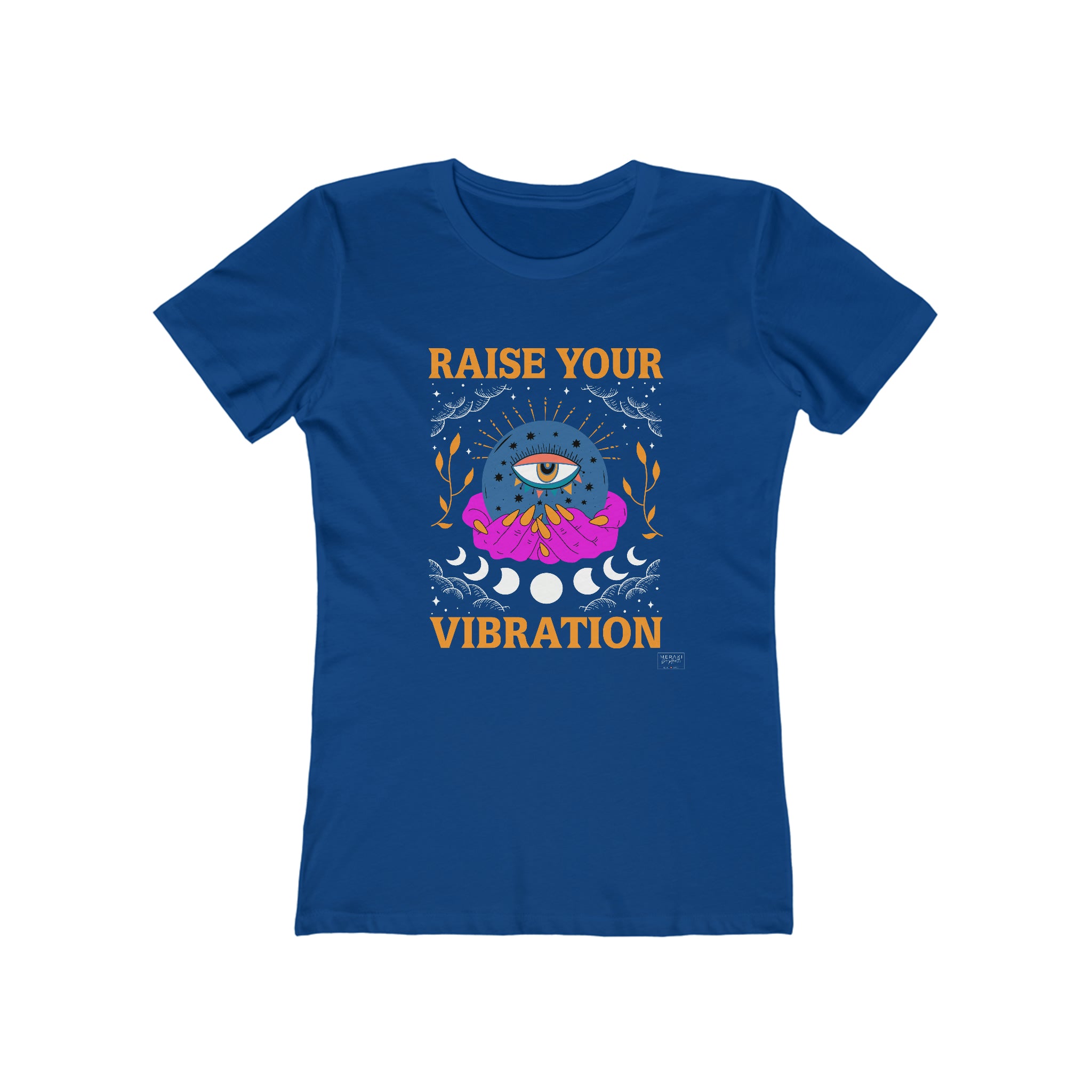 Slim Fit Raise Your Vibration T-Shirt - Meraki Daydream