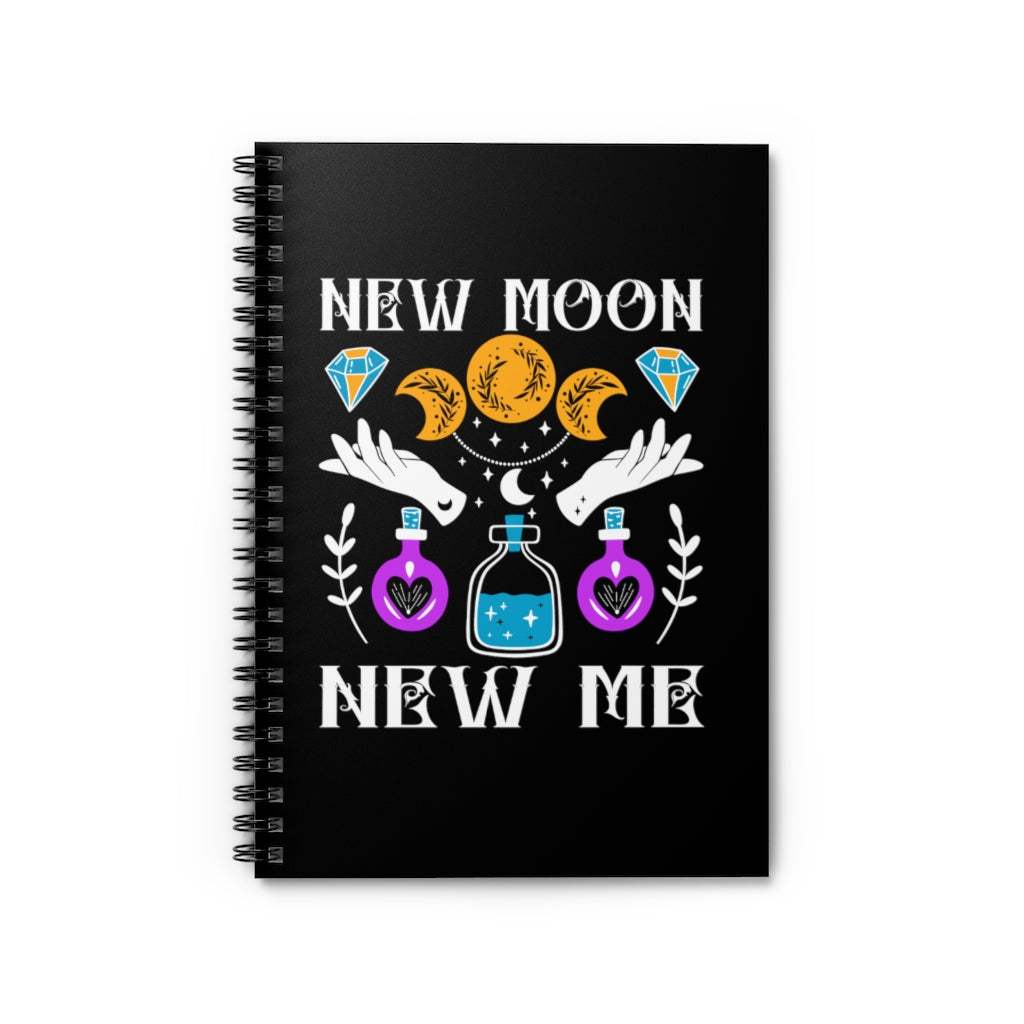 New Moon, New Me Journal - Meraki Daydream
