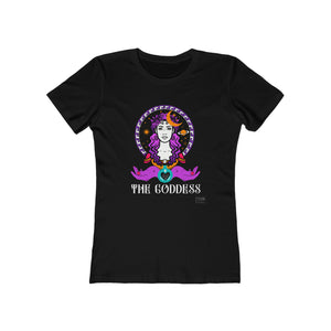 Slim Fit Goddess Tarot T-Shirt - Meraki Daydream