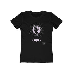 Slim Fit Tarot Moon T-Shirt - Meraki Daydream