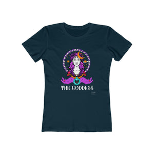 Slim Fit Goddess Tarot T-Shirt - Meraki Daydream