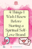 4 Things I Wish I Knew Before Starting a Spiritual Self-Love Brand