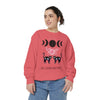 Unisex Cats, Crystals, Coffee Sweatshirt