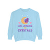 Load image into Gallery viewer, Unisex Love Language Crystals Sweatshirt