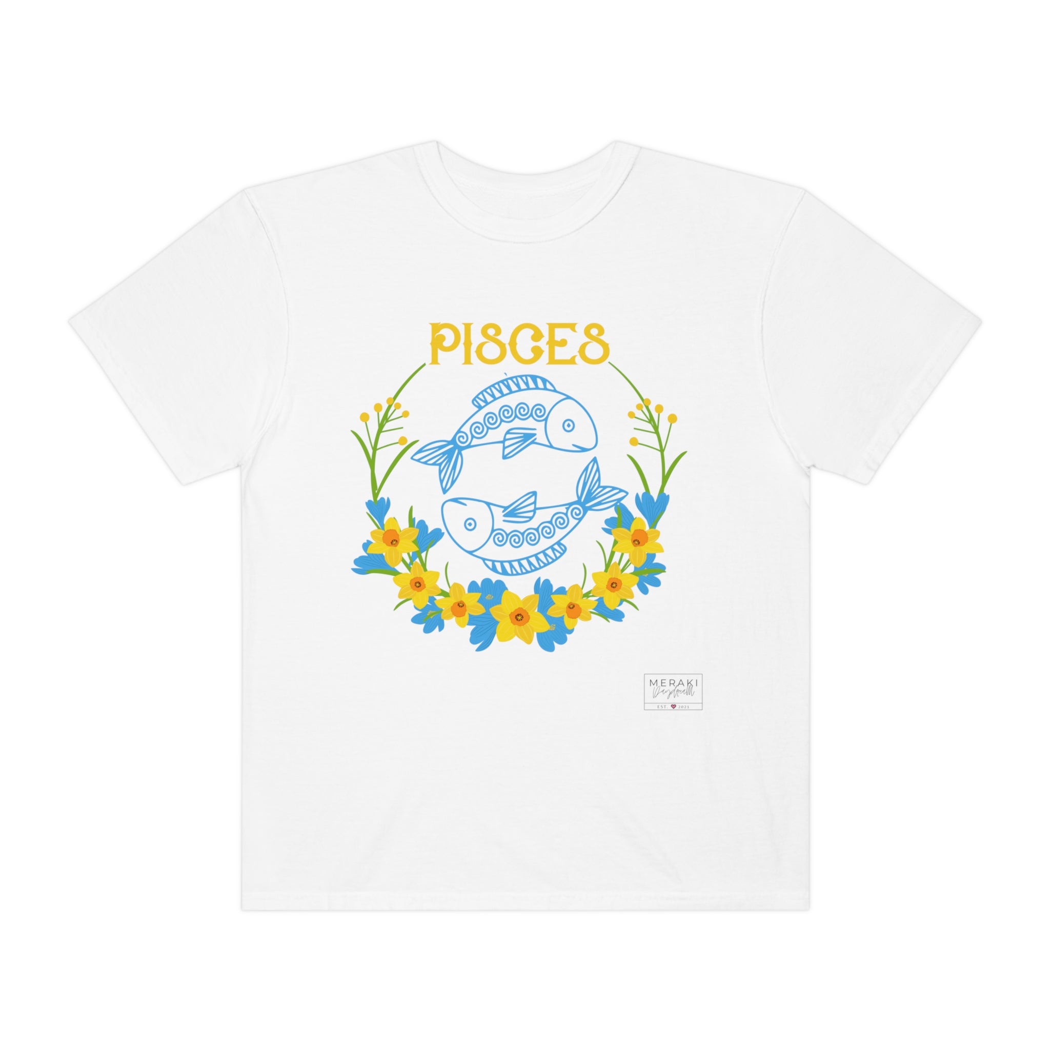 Unisex Pisces Zodiac Sign T-Shirt