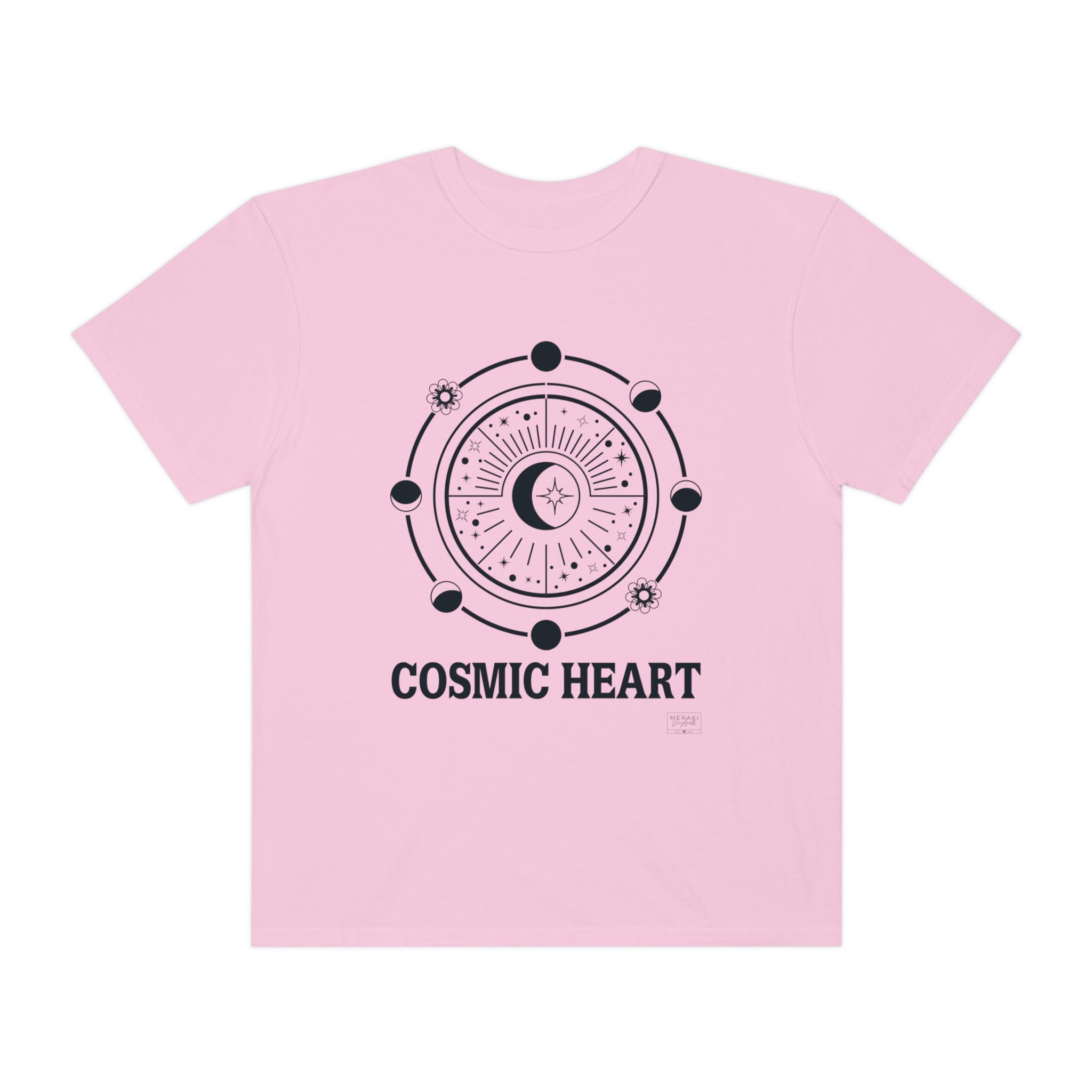 Unisex Cosmic Heart Graphic T-Shirt
