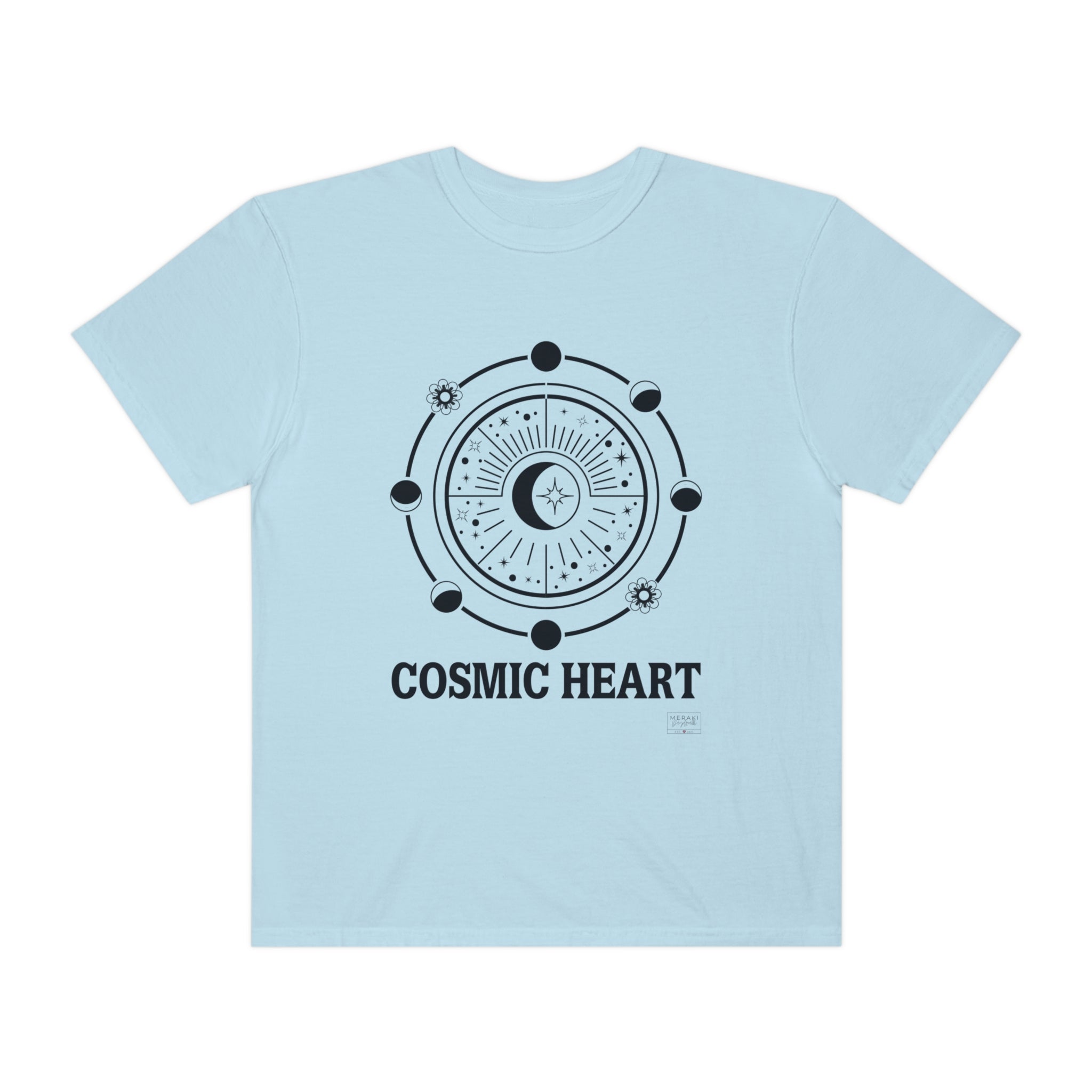 Unisex Cosmic Heart Graphic T-Shirt