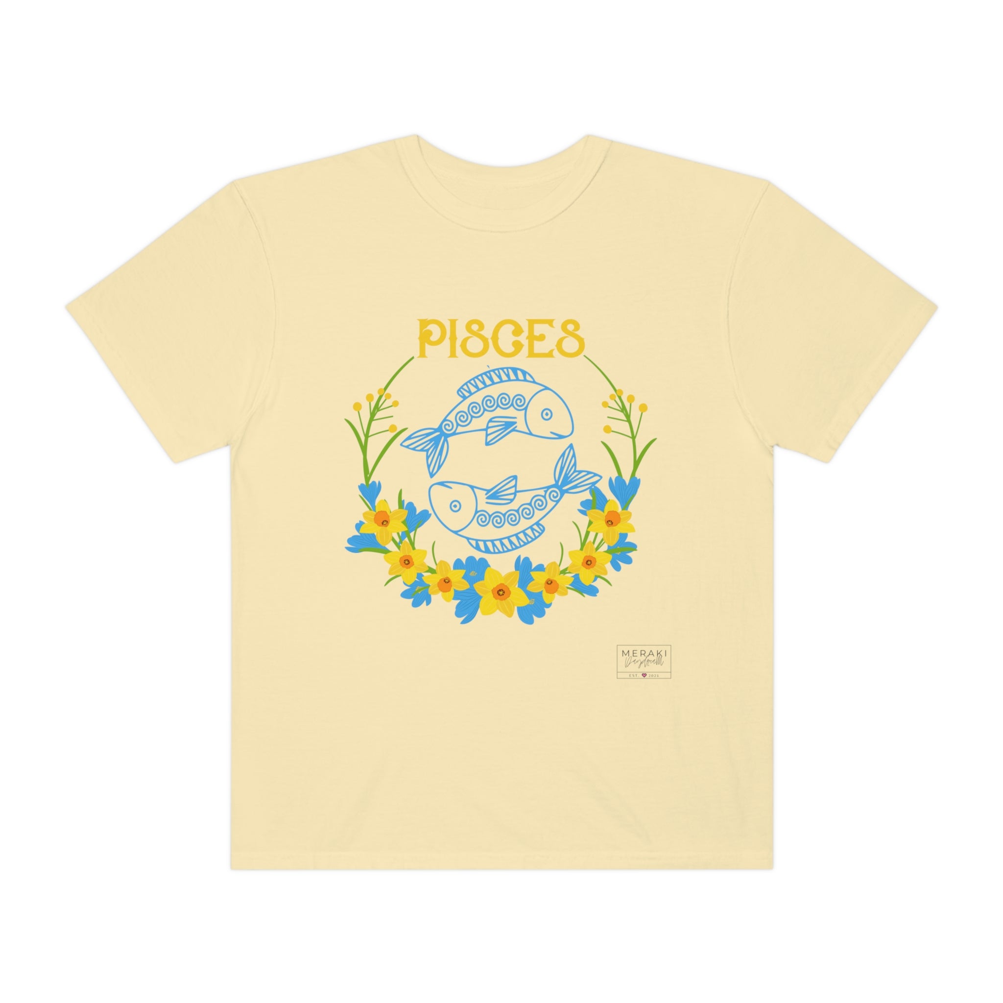 Unisex Pisces Zodiac Sign T-Shirt