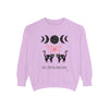 Unisex Cats, Crystals, Coffee Sweatshirt