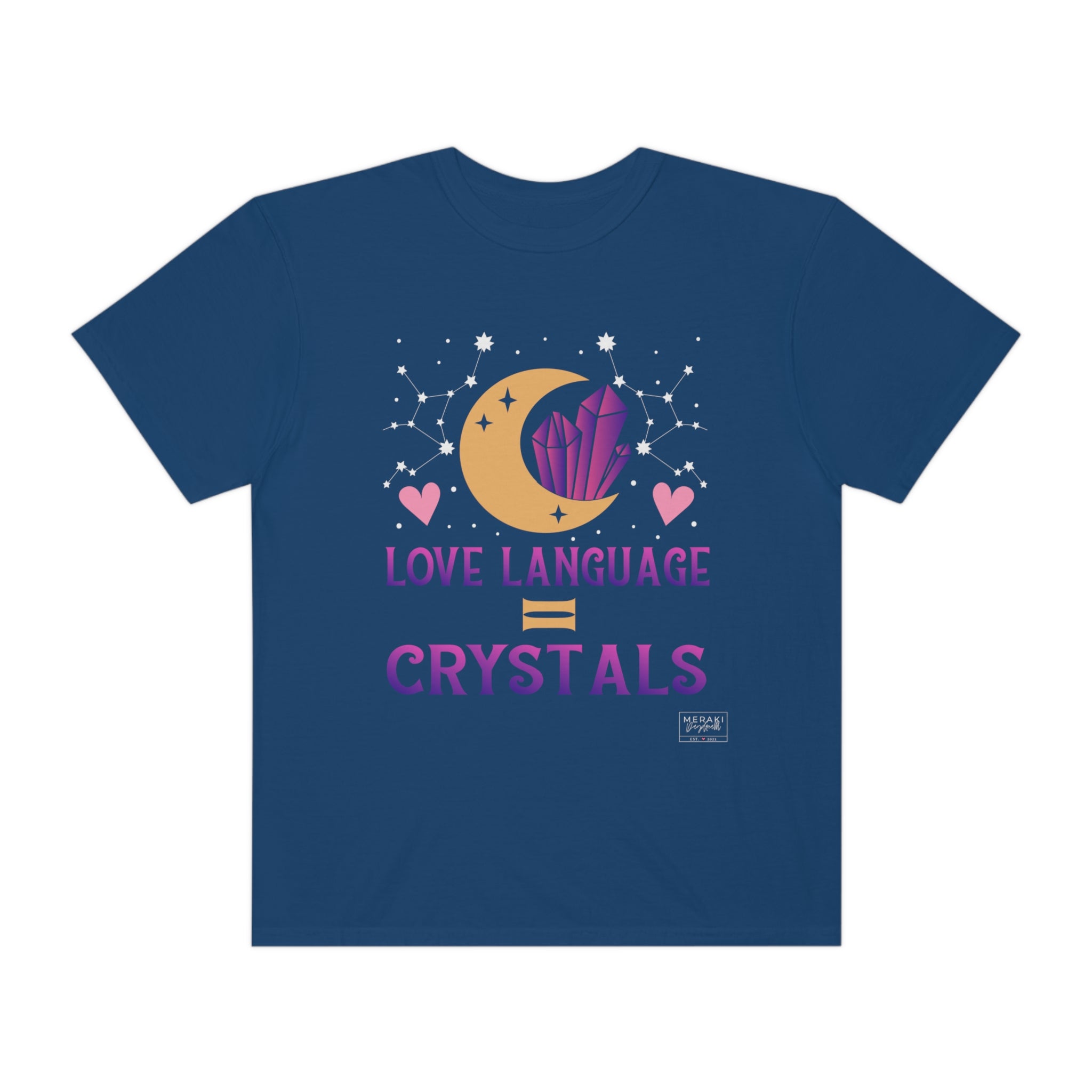 Unisex Love Language Crystals T-Shirt