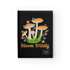 Bloom Wildly Blank Journal