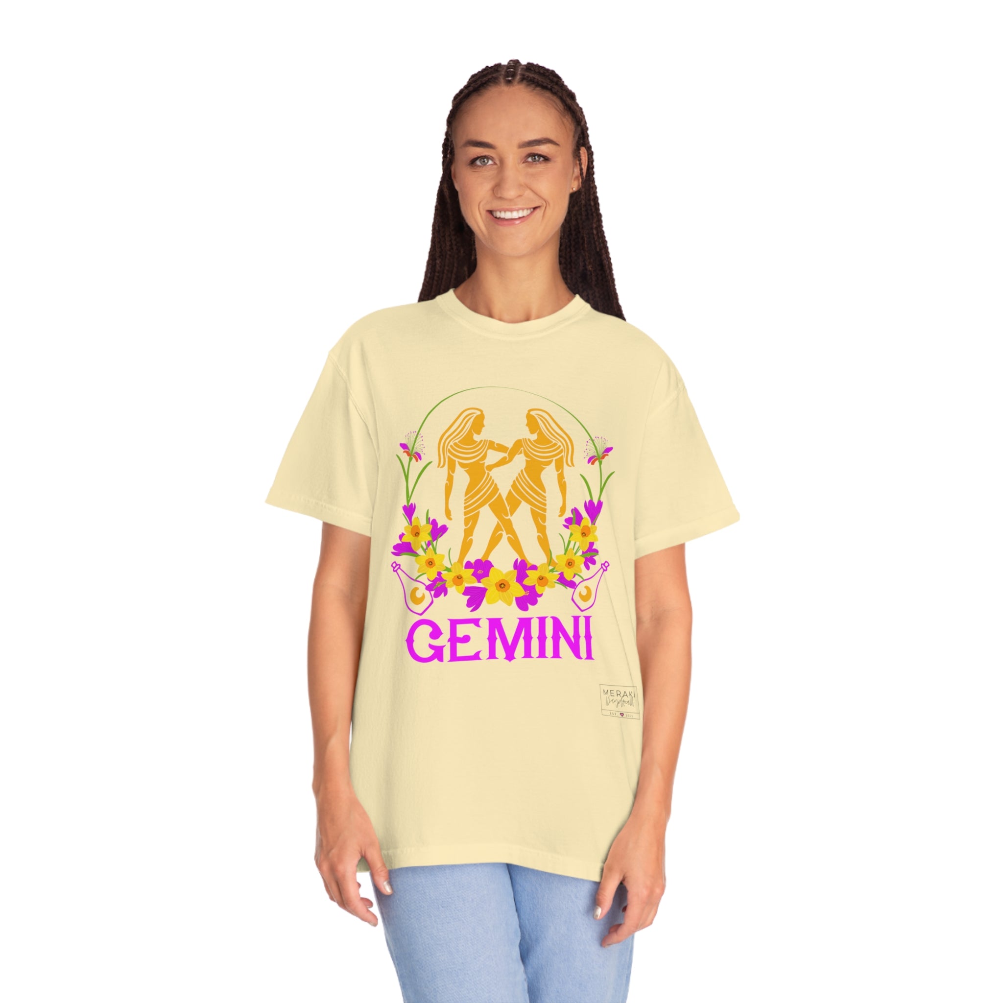 Unisex Gemini Zodiac Sign T-Shirt