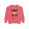 Unisex Cats, Crystals, Coffee Sweatshirt