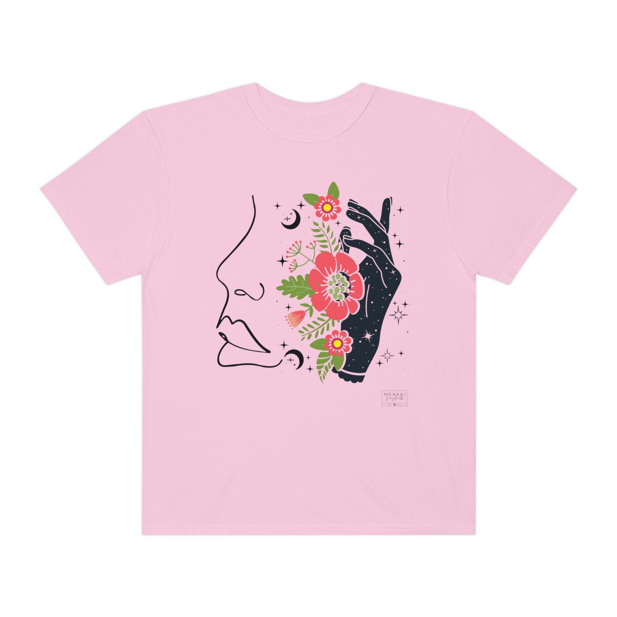 Unisex Abstract Floral Muse T-Shirt