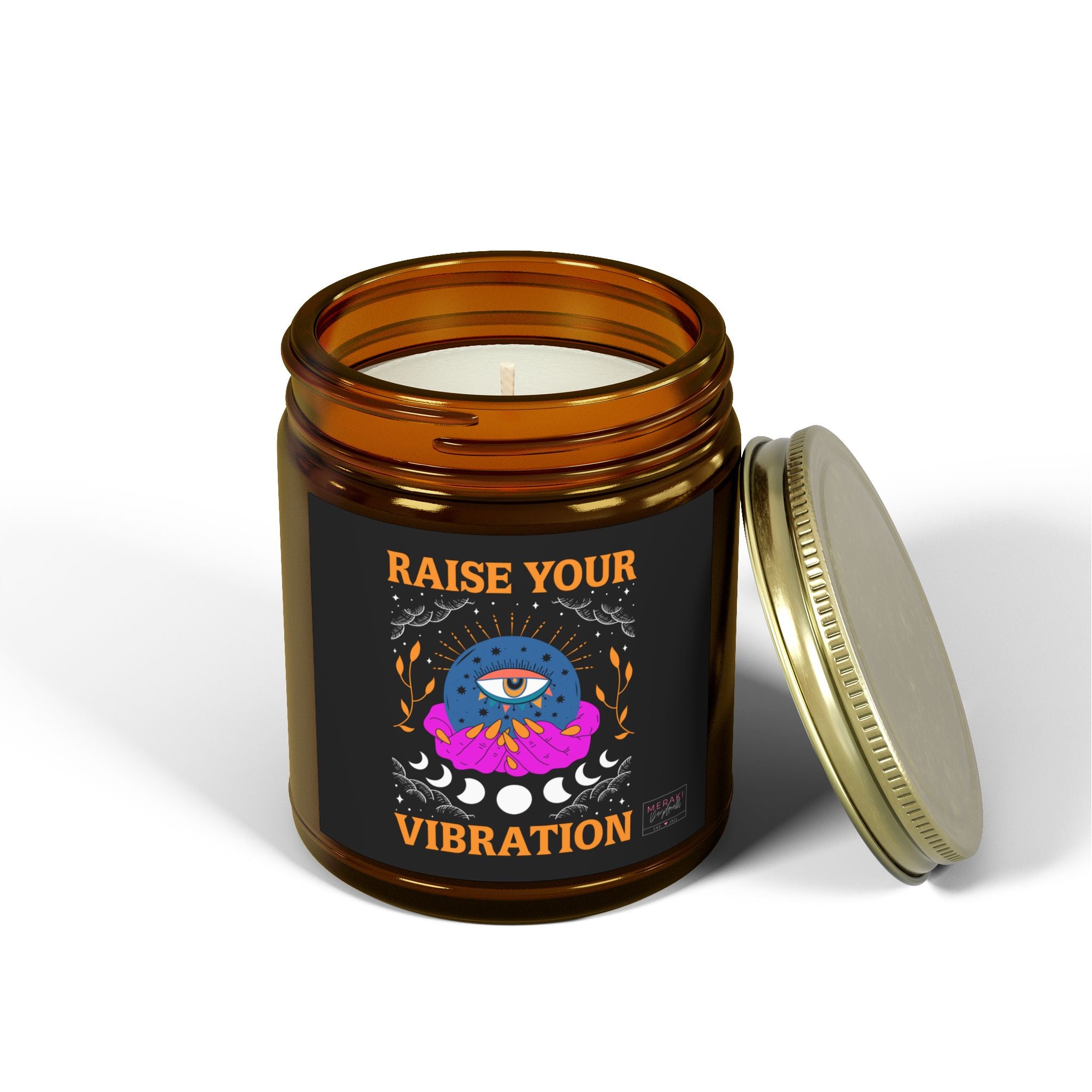 Mango Coconut ritual candle for high energy and joy