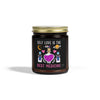 Self Love Medicine candle in amber jar with gold lid