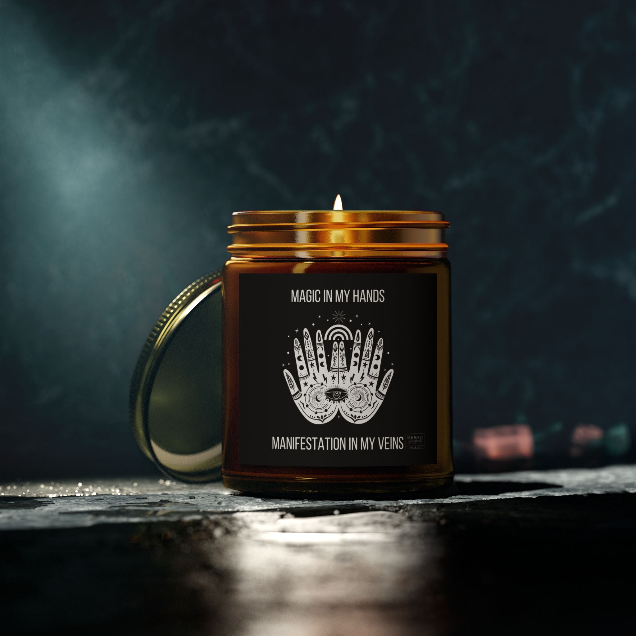 Spiritual candle for creators and visionaries