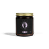 Tarot Moon candle in amber jar with gold lid