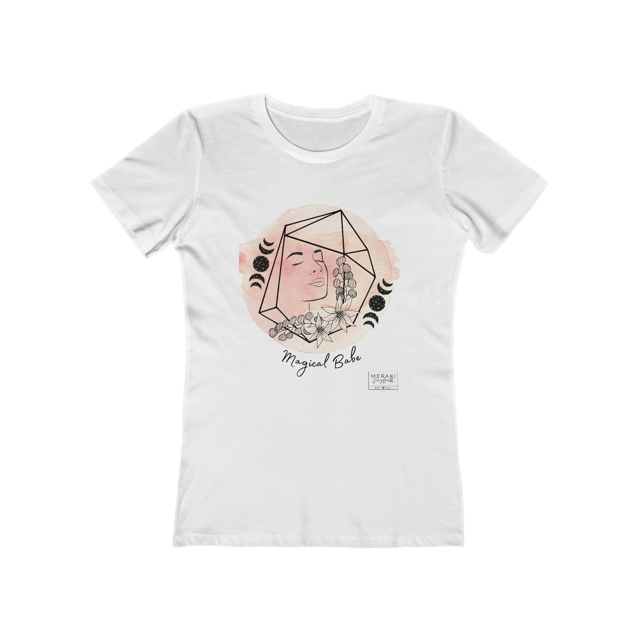 Slim Fit Magical Babe T-Shirt - Meraki Daydream