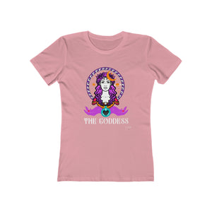Slim Fit Goddess Tarot T-Shirt - Meraki Daydream