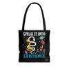 Load image into Gallery viewer, Speak It Into Existence Tote Bag - Meraki Daydream