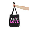 Cargar imagen en el visor de la galería, Self Love Tote Bag (Double Sided) - Meraki Daydream