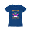 將圖片載入圖庫檢視器 Slim Fit Raise Your Vibration T-Shirt - Meraki Daydream