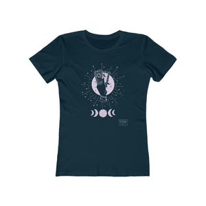 Slim Fit Tarot Moon T-Shirt - Meraki Daydream
